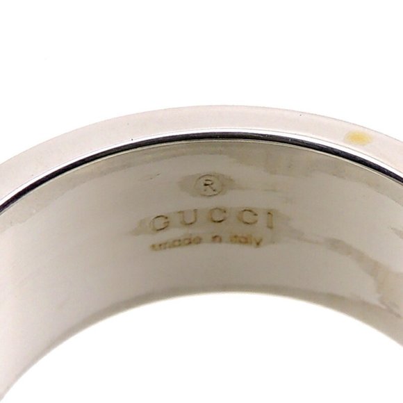 Gucci SV925 G Women's/Men's Ring Silver 925 No. 13
